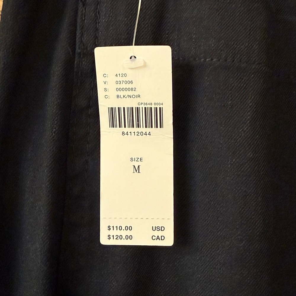 NWT Anthropologie Maeve The Colette Skirt in Black Linen Edition Size Medium - Picture 9 of 15